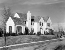 Sawyer Lumber --Big White House with Large Chimney-November 21,1938